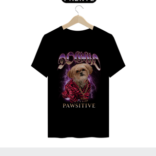 Nome do produto Camiseta Classica Lhasa Apso Pawsitive