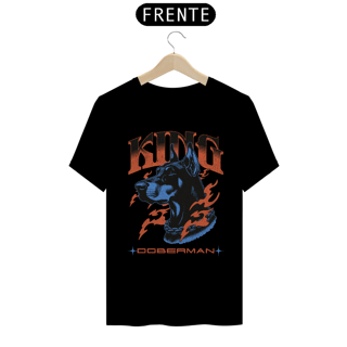 Nome do produto Camiseta clássica Doberman King