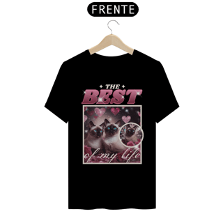 Nome do produto Camiseta Quality The Best Gato Siâmes