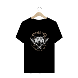 Nome do produto Camiseta Plus Size MotorCycle (lobo)