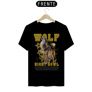 Nome do produto Camiseta Classica Lobo ( Wolf Night Howl )