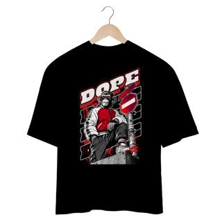 Nome do produto Camiseta Oversized Chimpanzé (Dope) streetwear