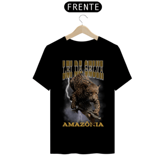 Nome do produto Camiseta Quality Lei da Selva ( Onça e Jacaré )