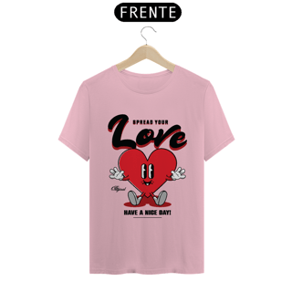 Nome do produto Camiseta Classica Love Coração