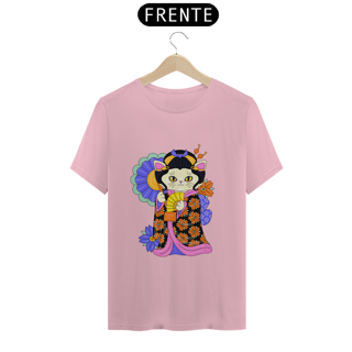 Nome do produto Camiseta personalizada feminina Gatinha Gueixa