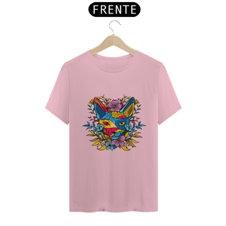 Nome do produto Camiseta personalizada Gato Sphynx Mandala