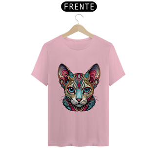 Nome do produto Camiseta personalizada Gato Sphynx Mandala