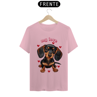 Nome do produto Camiseta dachshund My Love