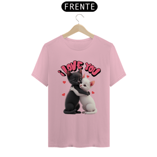Nome do produto Camiseta personalizada I love You