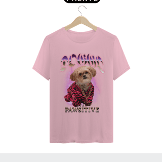 Nome do produto Camiseta Classica Lhasa Apso Pawsitive