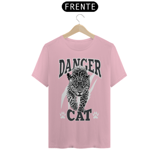 Nome do produto Camiseta Classica Danger Cat (Onça Pintada)