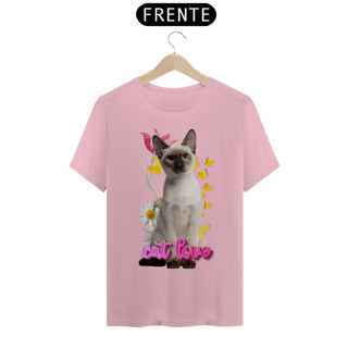 Nome do produto Camiseta Classica Gato Siâmes