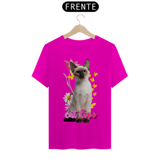 Nome do produto Camiseta Classica Gato Siâmes