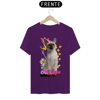 Nome do produto Camiseta Classica Gato Siâmes
