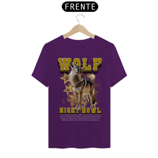 Nome do produto Camiseta Classica Lobo ( Wolf Night Howl )