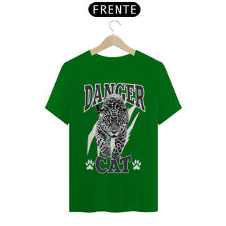 Nome do produto Camiseta Classica Danger Cat (Onça Pintada)