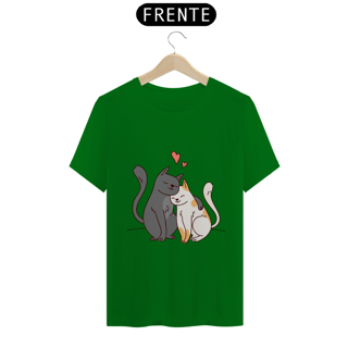 Nome do produto Camiseta Classica Enamorados Cats