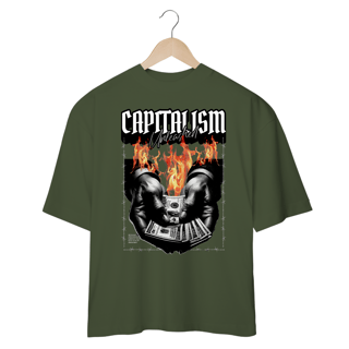 Nome do produto Camiseta Oversized  Capitalism