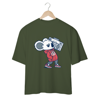 Nome do produto Camiseta Oversized Coala Gangsta Unissex