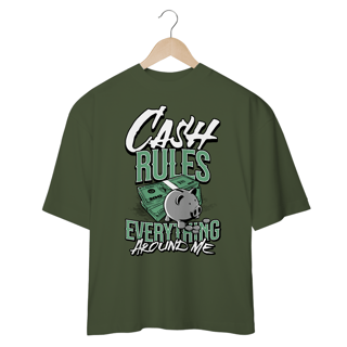 Nome do produto Camiseta Oversized Cash Rules