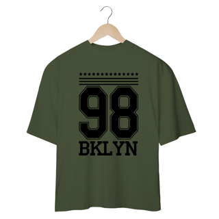 Nome do produto Camiseta Oversized 98 BKLYN Unissex
