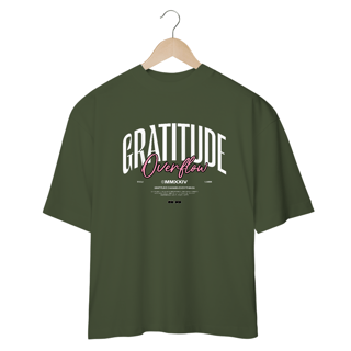Nome do produto Camiseta Oversized Gratitude