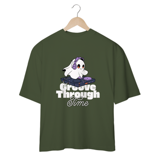 Nome do produto Camiseta Oversized Groove Through Time Unissex