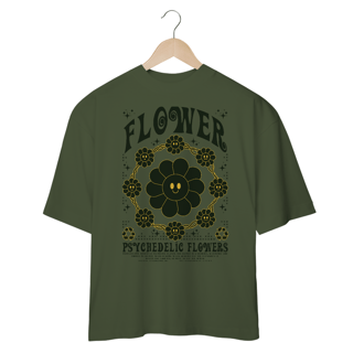 Nome do produto Camiseta Oversized Flower Unissex