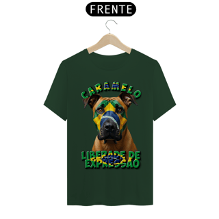 Nome do produto Camiseta Cão Caramelo Patriota