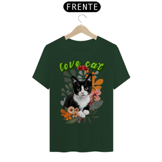 Nome do produto Camiseta Classica Love Cat