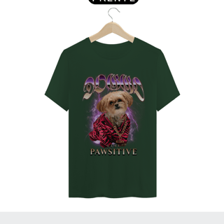 Nome do produto Camiseta Classica Lhasa Apso Pawsitive