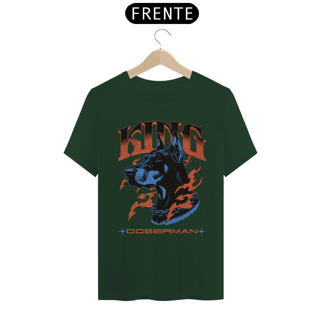 Nome do produto Camiseta clássica Doberman King