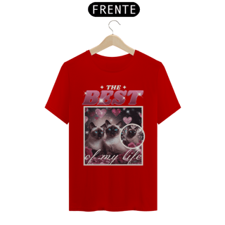 Nome do produto Camiseta Quality The Best Gato Siâmes