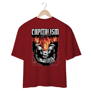 Nome do produto Camiseta Oversized  Capitalism