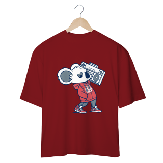 Nome do produto Camiseta Oversized Coala Gangsta Unissex