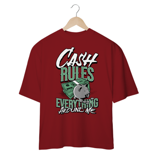 Nome do produto Camiseta Oversized Cash Rules