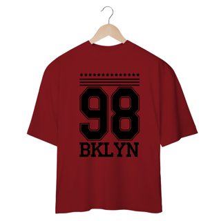 Nome do produto Camiseta Oversized 98 BKLYN Unissex