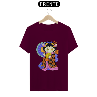 Nome do produto Camiseta personalizada feminina Gatinha Gueixa