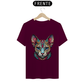Nome do produto Camiseta personalizada Gato Sphynx Mandala
