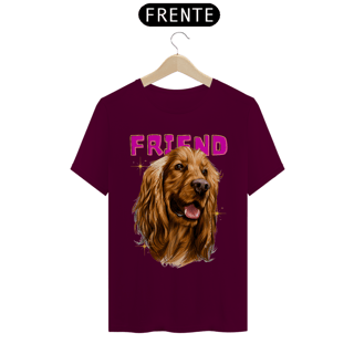 Nome do produto Camiseta personaliza Cocker Spaniel-Friend