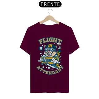 Nome do produto Camiseta Personalizada Flight Attendant