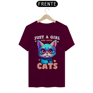Nome do produto Camiseta personalizada Just A Girl