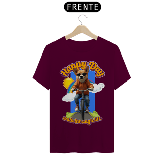 Nome do produto Camiseta personalizada Happy Day