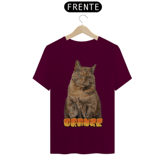 Nome do produto Camiseta Gato Laranja