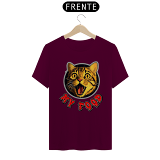 Nome do produto Camiseta Gato My Food