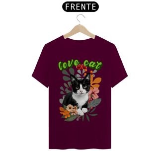 Nome do produto Camiseta Classica Love Cat