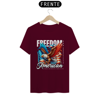 Nome do produto Camiseta Quality Aguia Freedom American