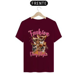 Nome do produto Camiseta Quality chihuahua Fashion Dog Style