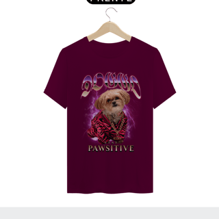 Nome do produto Camiseta Classica Lhasa Apso Pawsitive