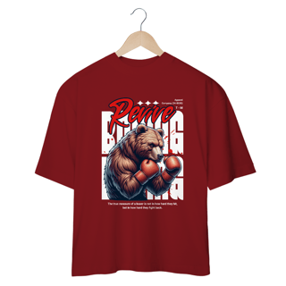 Nome do produto Camiseta Oversized Urso Boxeador